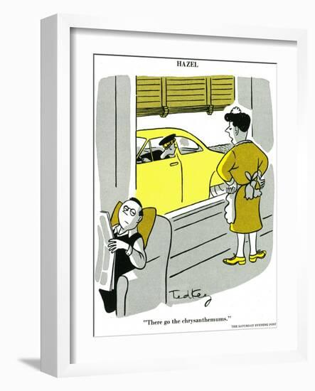 Hazel Cartoon-Ted Key-Framed Giclee Print