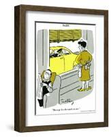 Hazel Cartoon-Ted Key-Framed Giclee Print