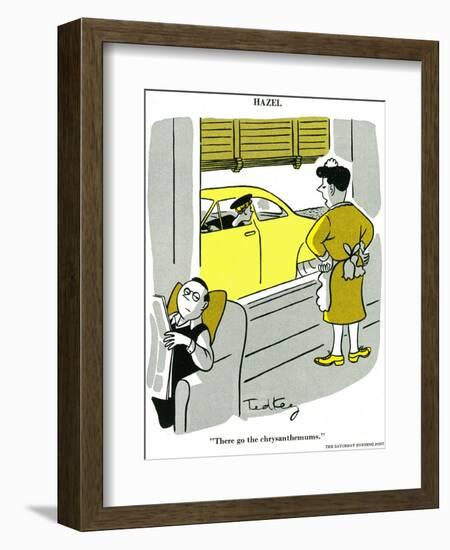 Hazel Cartoon-Ted Key-Framed Giclee Print