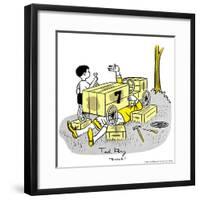 Hazel Cartoon-Ted Key-Framed Giclee Print