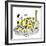 Hazel Cartoon-Ted Key-Framed Giclee Print