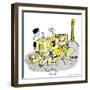 Hazel Cartoon-Ted Key-Framed Giclee Print