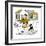 Hazel Cartoon-Ted Key-Framed Giclee Print