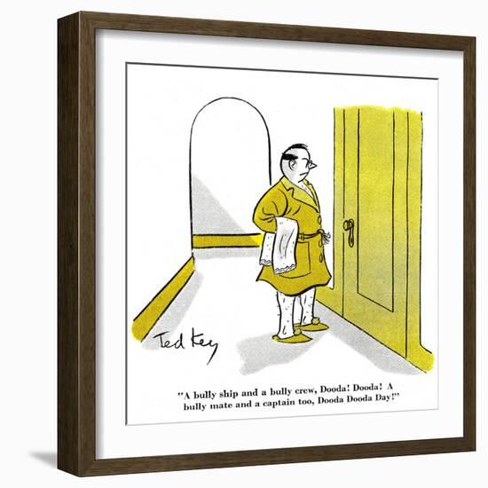 Hazel Cartoon-Ted Key-Framed Giclee Print