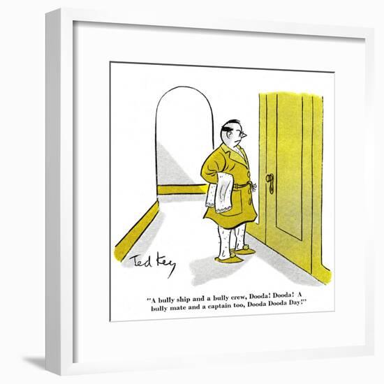 Hazel Cartoon-Ted Key-Framed Giclee Print