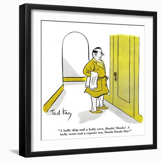 Hazel Cartoon-Ted Key-Framed Giclee Print