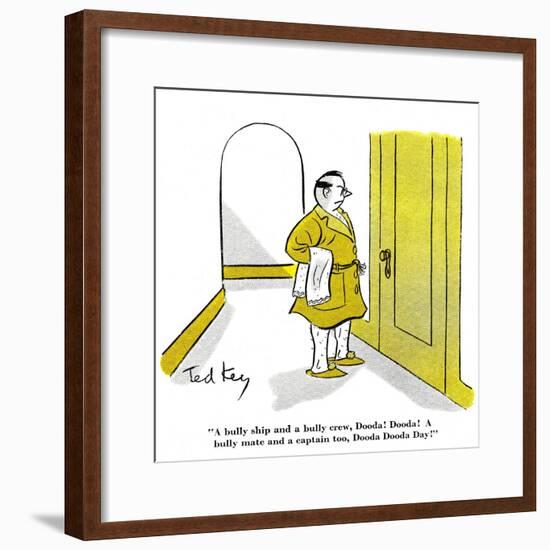 Hazel Cartoon-Ted Key-Framed Giclee Print