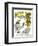 Hazel Cartoon-Ted Key-Framed Giclee Print