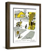 Hazel Cartoon-Ted Key-Framed Giclee Print