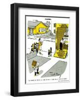 Hazel Cartoon-Ted Key-Framed Giclee Print