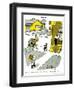 Hazel Cartoon-Ted Key-Framed Giclee Print