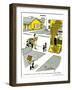 Hazel Cartoon-Ted Key-Framed Giclee Print