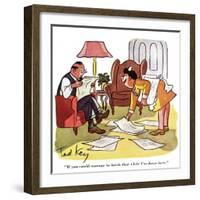 Hazel Cartoon-Ted Key-Framed Giclee Print