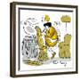 Hazel Cartoon-Ted Key-Framed Giclee Print