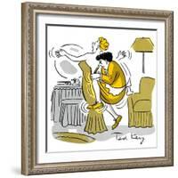 Hazel Cartoon-Ted Key-Framed Giclee Print