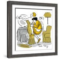 Hazel Cartoon-Ted Key-Framed Giclee Print