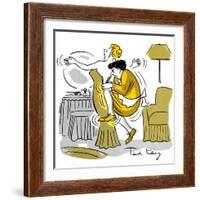 Hazel Cartoon-Ted Key-Framed Giclee Print