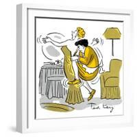 Hazel Cartoon-Ted Key-Framed Giclee Print