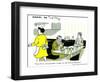 Hazel Cartoon-Ted Key-Framed Giclee Print