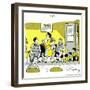 Hazel Cartoon-Ted Key-Framed Giclee Print