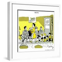 Hazel Cartoon-Ted Key-Framed Giclee Print