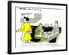 Hazel Cartoon-Ted Key-Framed Giclee Print