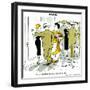 Hazel Cartoon-Ted Key-Framed Giclee Print