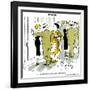 Hazel Cartoon-Ted Key-Framed Giclee Print