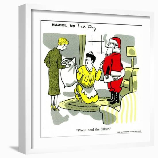 Hazel Cartoon-Ted Key-Framed Giclee Print