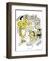 Hazel Cartoon-Ted Key-Framed Giclee Print