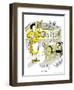 Hazel Cartoon-Ted Key-Framed Giclee Print