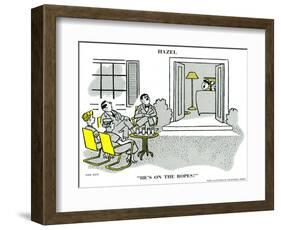 Hazel Cartoon-Ted Key-Framed Giclee Print