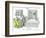 Hazel Cartoon-Ted Key-Framed Giclee Print