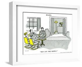 Hazel Cartoon-Ted Key-Framed Giclee Print