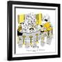 Hazel Cartoon-Ted Key-Framed Giclee Print