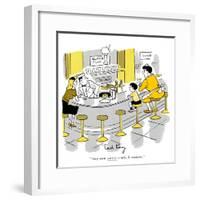 Hazel Cartoon-Ted Key-Framed Giclee Print