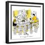 Hazel Cartoon-Ted Key-Framed Giclee Print