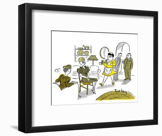 Hazel Cartoon-Ted Key-Framed Giclee Print