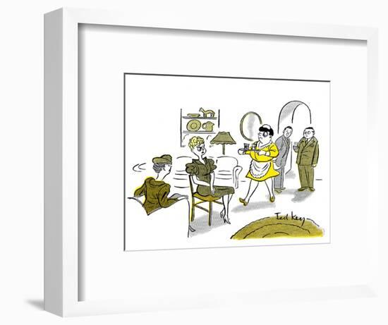 Hazel Cartoon-Ted Key-Framed Giclee Print