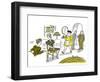 Hazel Cartoon-Ted Key-Framed Giclee Print