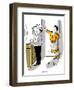 Hazel Cartoon-Ted Key-Framed Premium Giclee Print