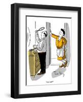 Hazel Cartoon-Ted Key-Framed Premium Giclee Print