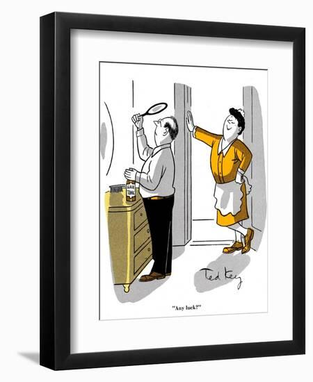 Hazel Cartoon-Ted Key-Framed Premium Giclee Print