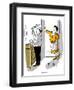 Hazel Cartoon-Ted Key-Framed Premium Giclee Print