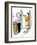 Hazel Cartoon-Ted Key-Framed Giclee Print