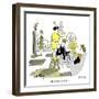 Hazel Cartoon-Ted Key-Framed Giclee Print