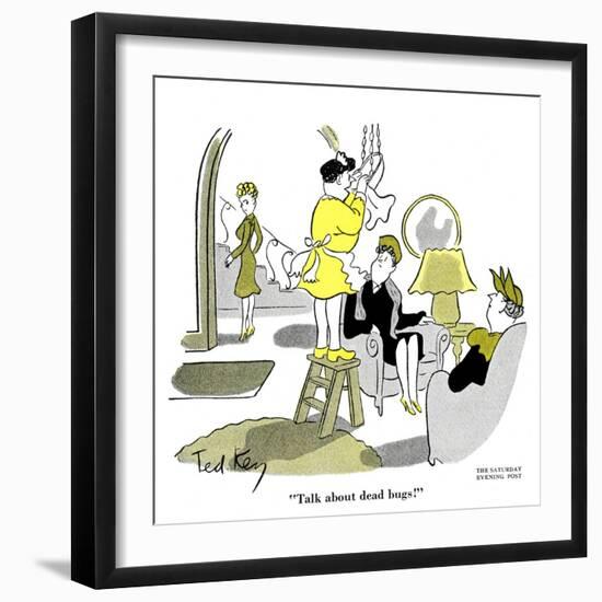 Hazel Cartoon-Ted Key-Framed Giclee Print