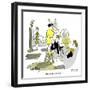 Hazel Cartoon-Ted Key-Framed Giclee Print