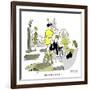 Hazel Cartoon-Ted Key-Framed Giclee Print