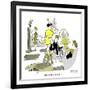 Hazel Cartoon-Ted Key-Framed Giclee Print